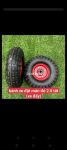 Bánh xe đẩy cao su mâm đỏ 2.5 tất phi 250mm