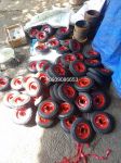 Bánh xe cao su 250-4 vòng bi 6203